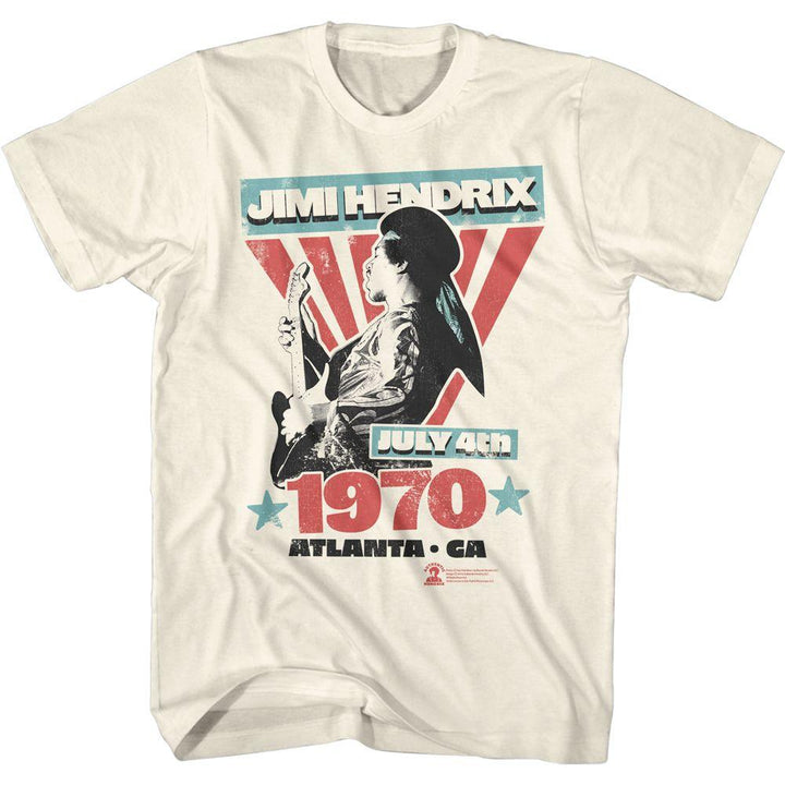 Jimi Hendrix Atlanta T-Shirt - HYPER iCONiC