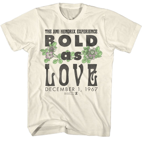 Jimi Hendrix - Bold As Love 67 T-Shirt - HYPER iCONiC.