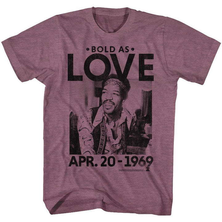 Jimi Hendrix Bold As Love Boyfriend Tee - HYPER iCONiC
