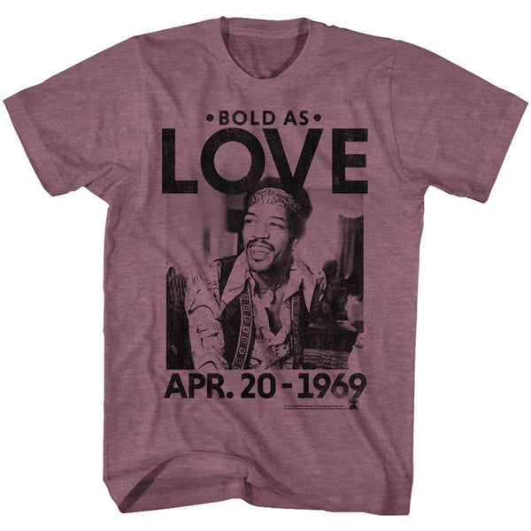 Jimi Hendrix Bold As Love T-Shirt - HYPER iCONiC