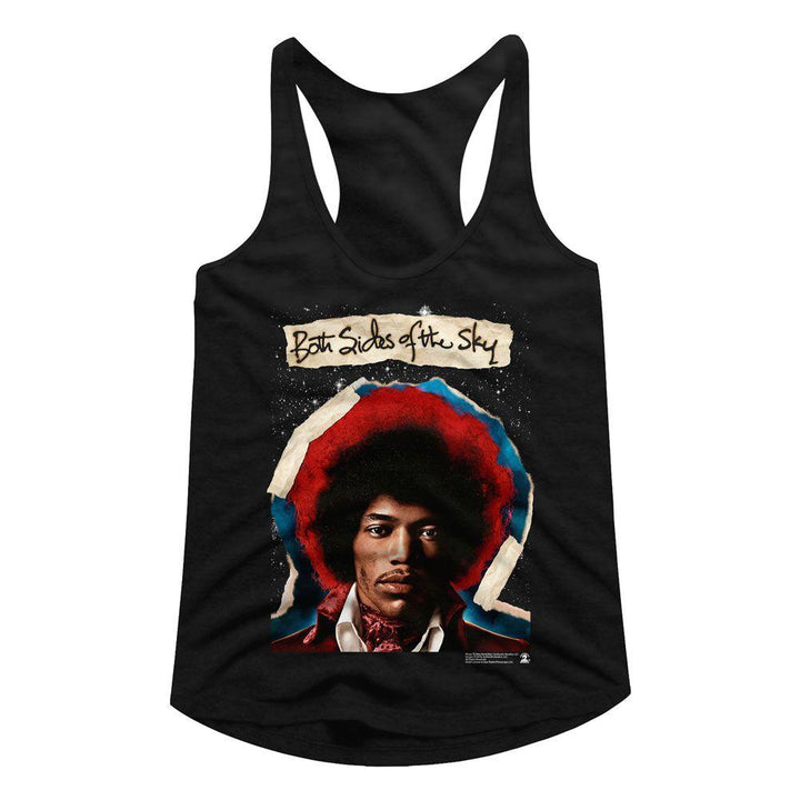 Jimi Hendrix Both Sides Womens Racerback Tank - HYPER iCONiC