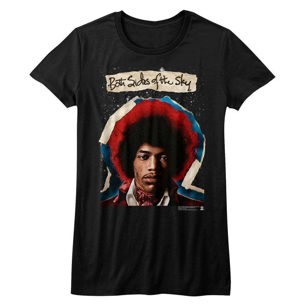 Jimi Hendrix Both Sides Womens T-Shirt - HYPER iCONiC