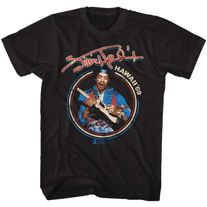 Jimi Hendrix Hawaii 69 T-Shirt - HYPER iCONiC