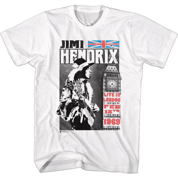 Jimi Hendrix Live In London T-Shirt - HYPER iCONiC