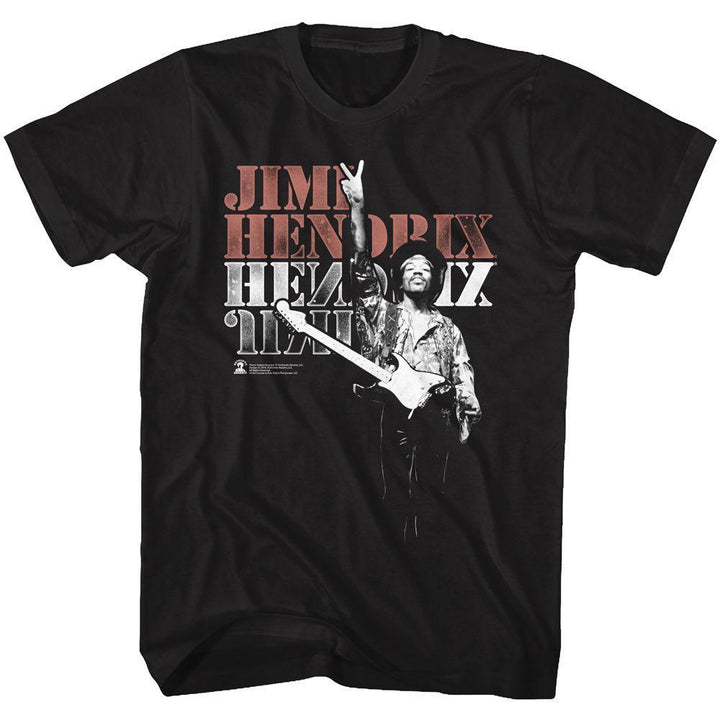 Jimi Hendrix Peace Boyfriend Tee - HYPER iCONiC
