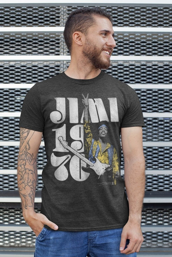 Jimi Hendrix Peace Jimi T-Shirt - HYPER iCONiC