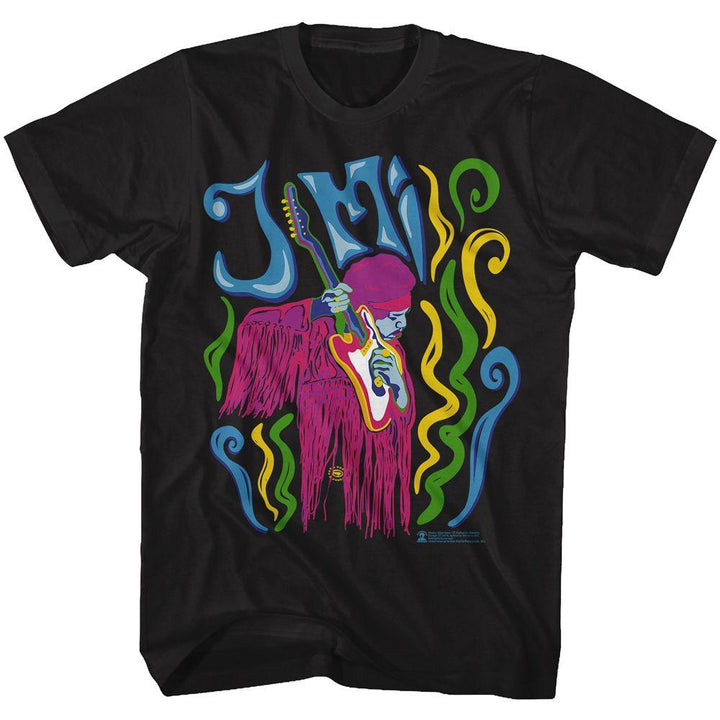 Jimi Hendrix Psychadelic T-Shirt - HYPER iCONiC