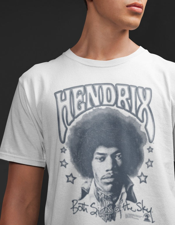 Jimi Hendrix Sides Of The Sky T-Shirt - HYPER iCONiC.