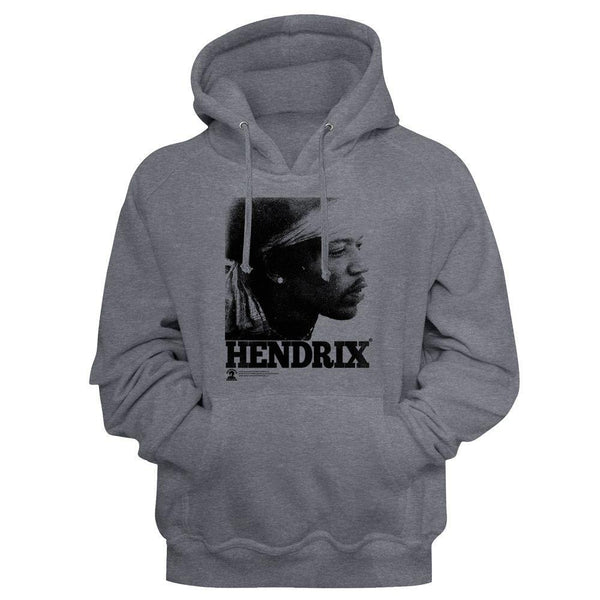 Jimi Hendrix Vintage Face Boyfriend Hoodie - HYPER iCONiC