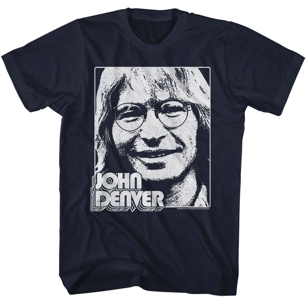 John Denver - Simple Face Boyfriend Tee – HYPER iCONiC.