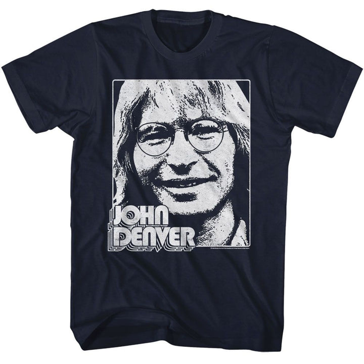 John Denver - Simple Face Boyfriend Tee - HYPER iCONiC.