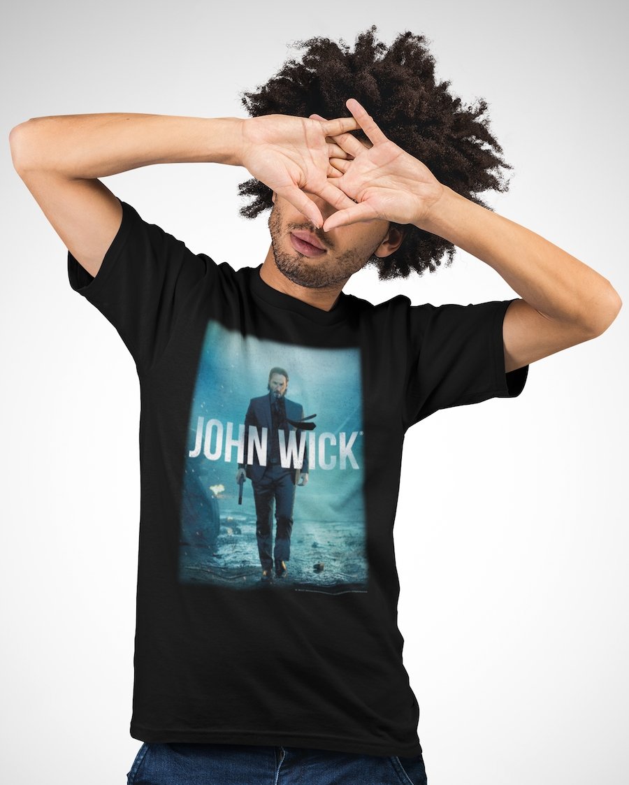 John Wick - DVD Cover T-Shirt - HYPER iCONiC.