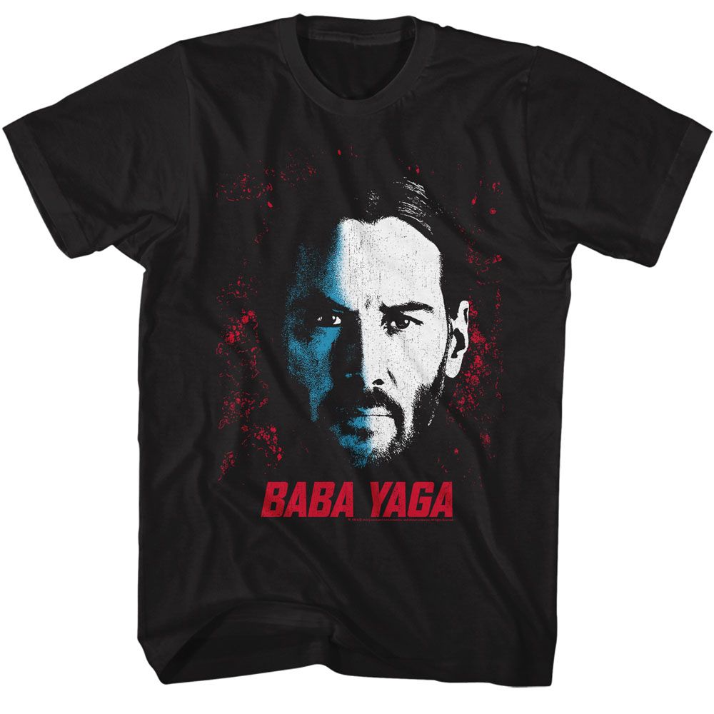 John Wick - Face Of Baba Yaga Big and Tall T-Shirt - HYPER iCONiC.