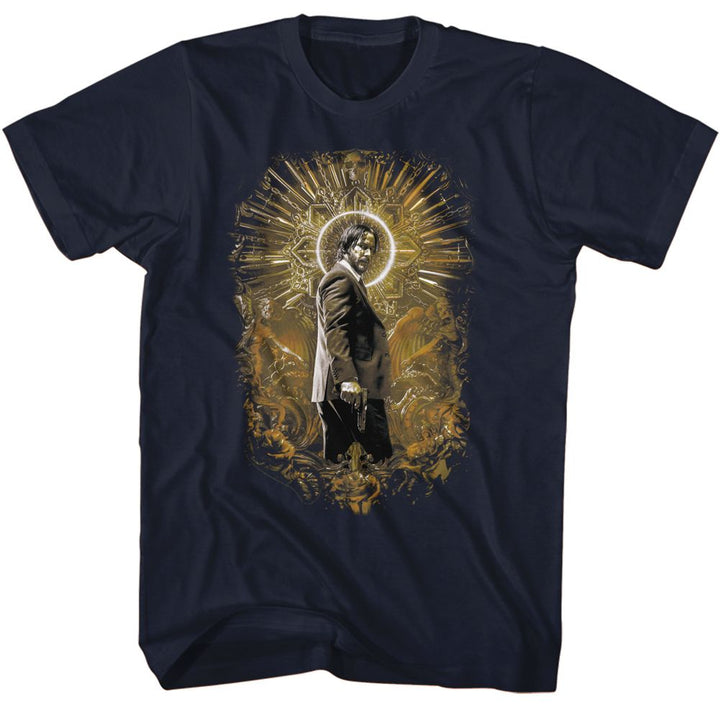 John Wick - Gold Halo Boyfriend Tee - HYPER iCONiC.