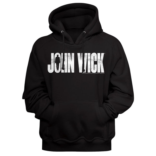 John Wick - Silhouette Boyfriend Hoodie - HYPER iCONiC.