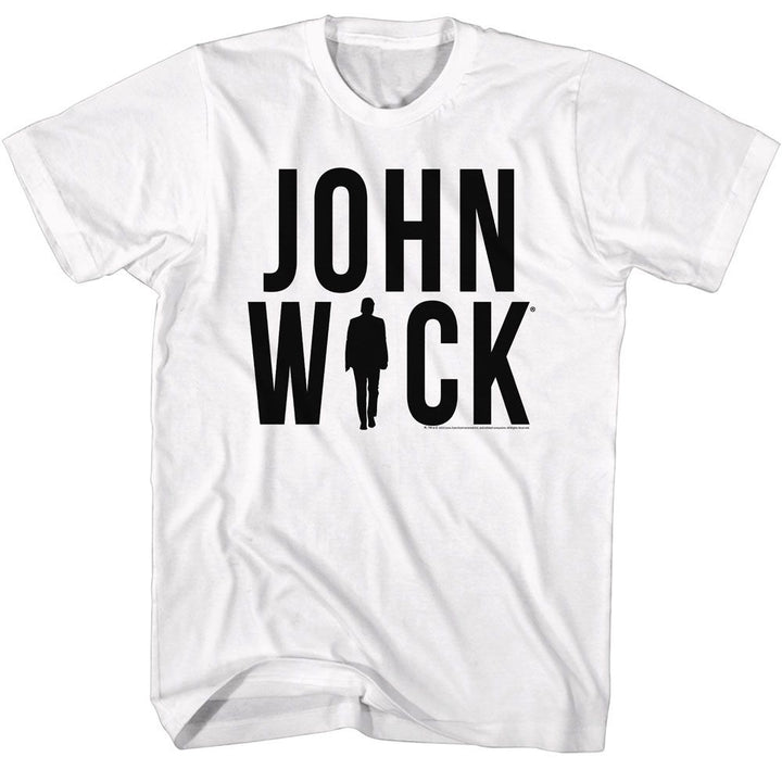 John Wick - Silhouette Logo Boyfriend Tee - HYPER iCONiC.