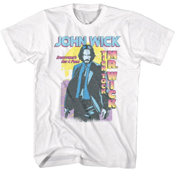 John Wick - Tick Tock Mr Wick Gradient T-Shirt - HYPER iCONiC.