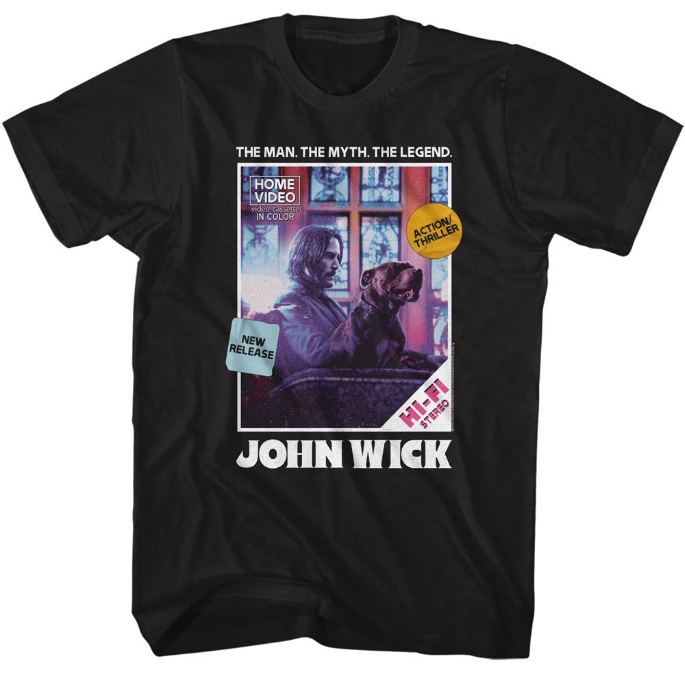John Wick - Vhs Cover Big and Tall T-Shirt - HYPER iCONiC.