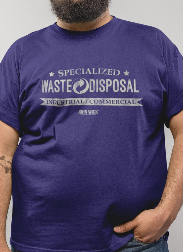 John Wick - Waste Disposal Big and Tall T-Shirt - HYPER iCONiC.