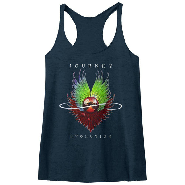 Journey Evolution Womens Racerback Tank - HYPER iCONiC