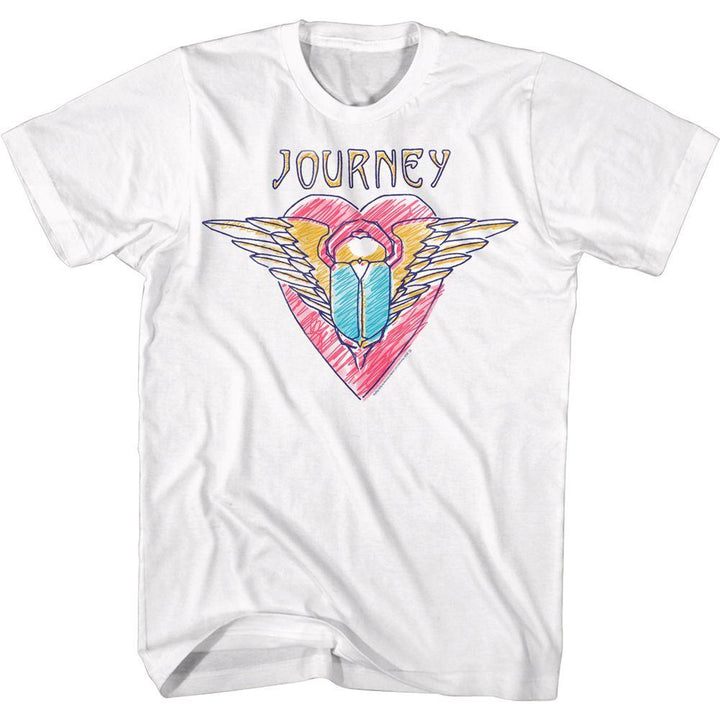 Journey Scribble Scarab T-Shirt - HYPER iCONiC
