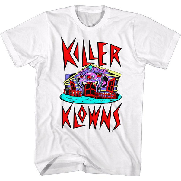 Killer Klowns Crazy House T-Shirt - HYPER iCONiC