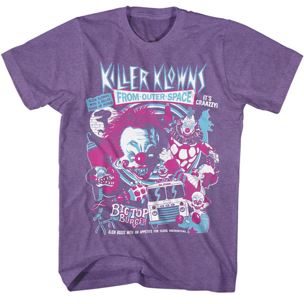 Killer Klowns From Outer Space - Killer Klowns Crazy Bunch Boyfriend Tee - HYPER iCONiC.