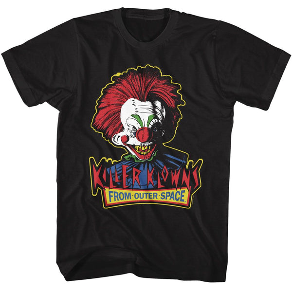 Killer Klowns From Outer Space - Killer Klowns Head And Logo Boyfriend Tee - HYPER iCONiC.