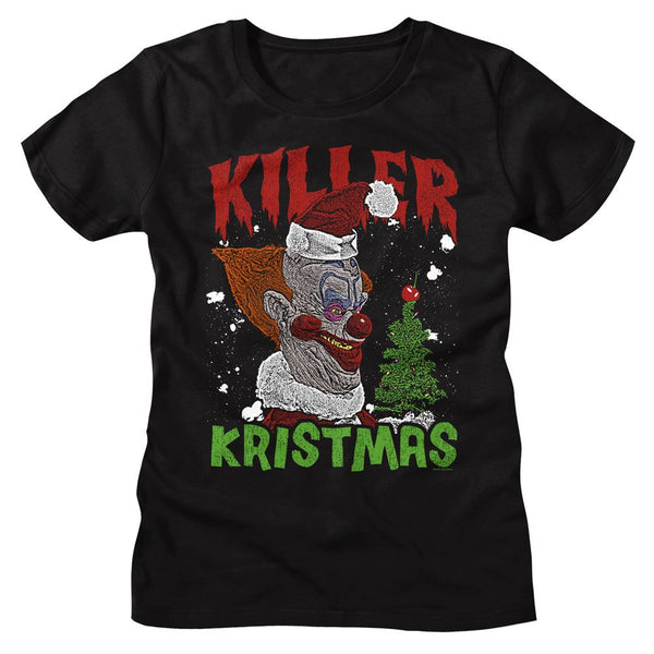 Killer Klowns From Outer Space - Killer Klowns Killer Kristmas Womens T-Shirt - HYPER iCONiC.