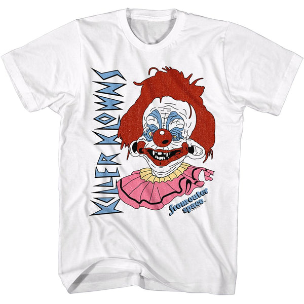 Killer Klowns From Outer Space - Rudy Headshot T-shirt - HYPER iCONiC.