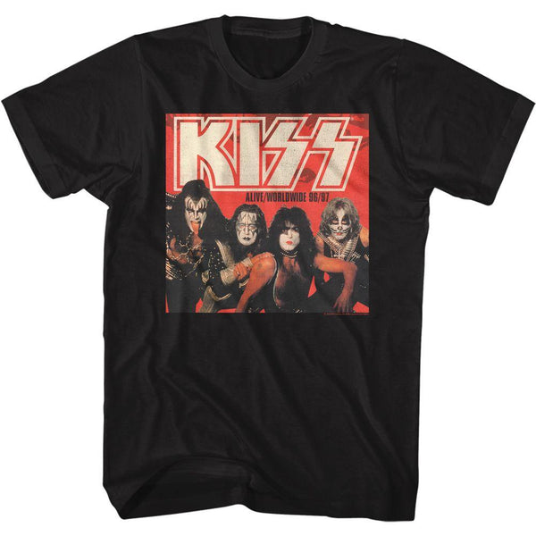 KISS Aliveworldwide T-Shirt - HYPER iCONiC