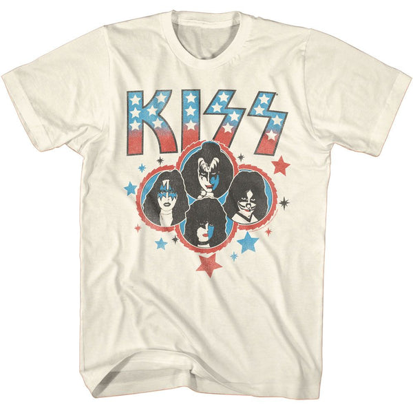 KISS - Americana Stars T-Shirt - HYPER iCONiC.