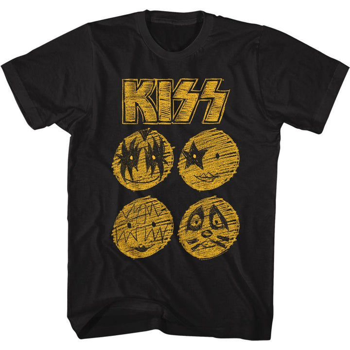 KISS Band Sketch T-Shirt - HYPER iCONiC