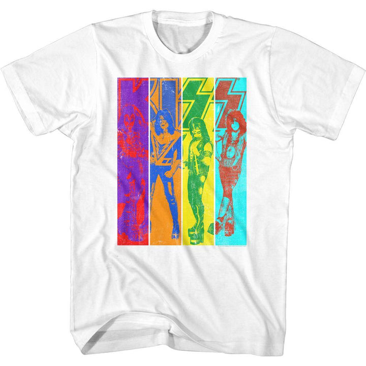 Kiss Color Kiss T-Shirt - HYPER iCONiC