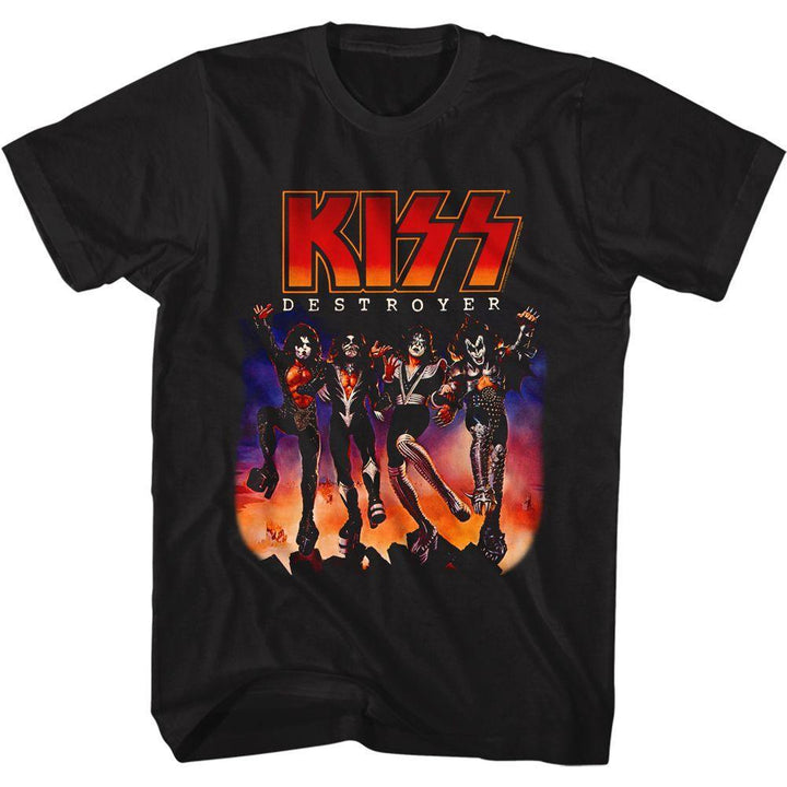 KISS Destroyer Boyfriend Tee - HYPER iCONiC