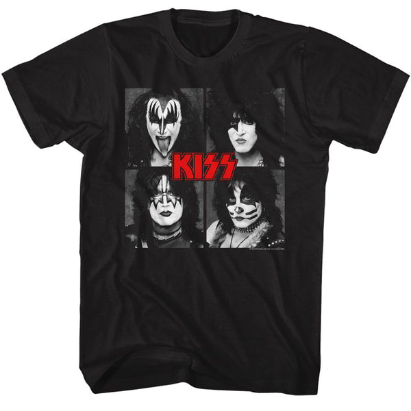 KISS - Four Squares T-Shirt - HYPER iCONiC.