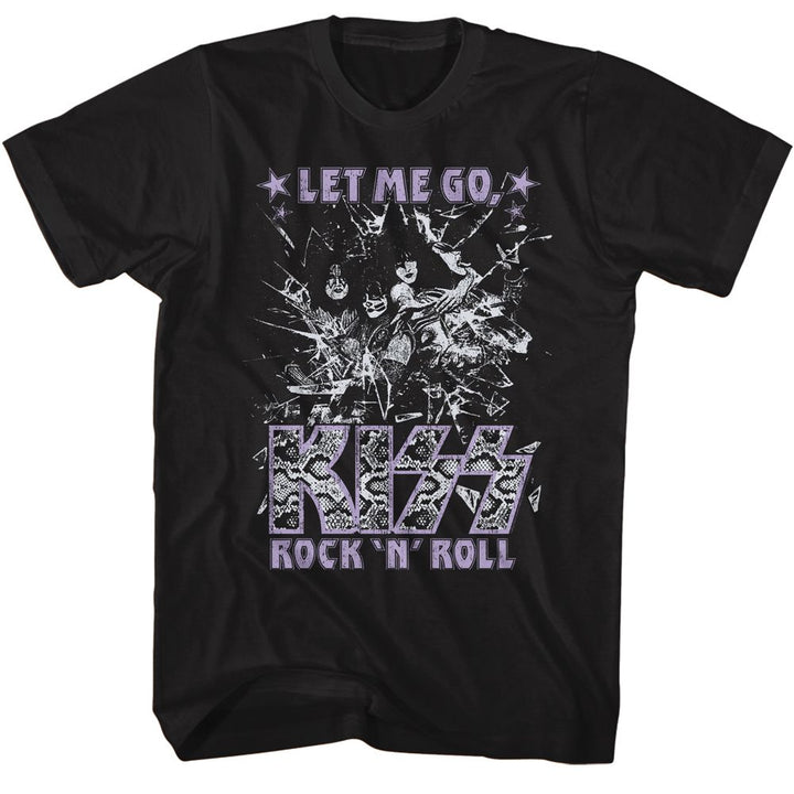 KISS - Glass Breaking Boyfriend Tee - HYPER iCONiC.