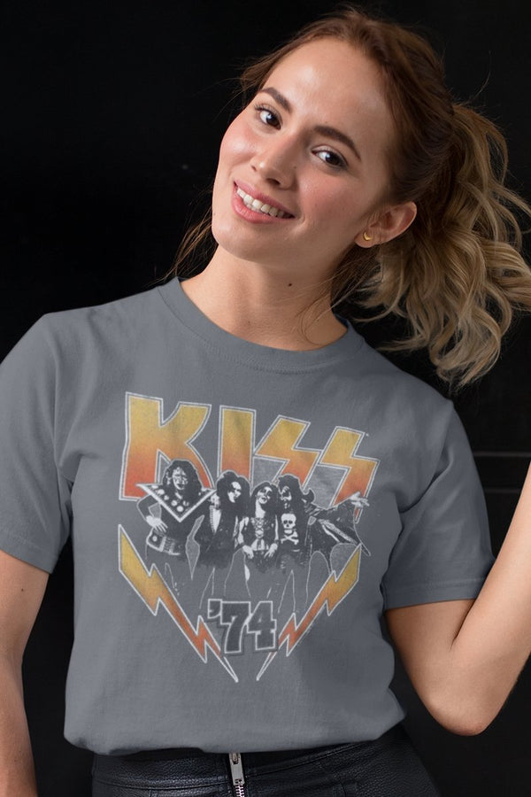 KISS KISS74 Boyfriend Tee - HYPER iCONiC