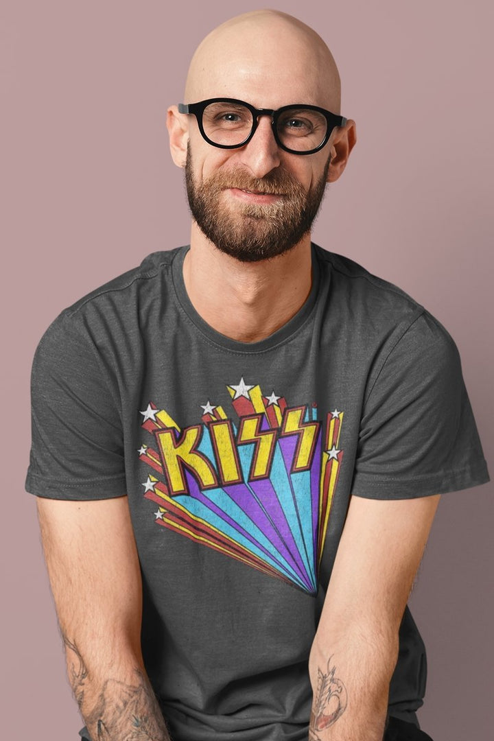 KISS KISSstars T-Shirt - HYPER iCONiC