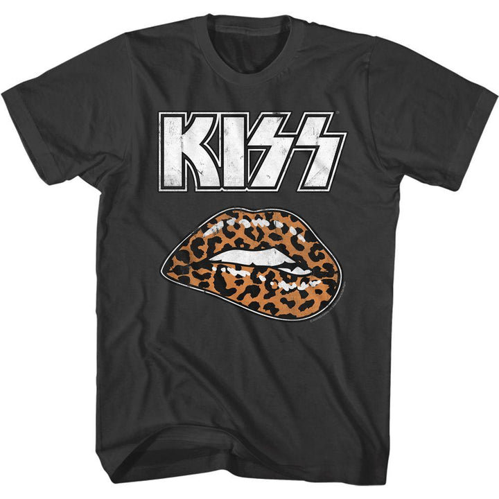KISS Leopard Lip T-Shirt - HYPER iCONiC