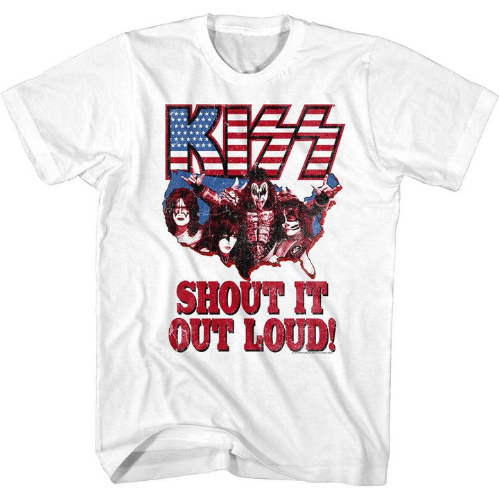 Kiss Shout T-Shirt - HYPER iCONiC