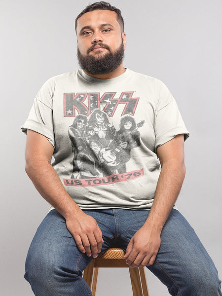 big and tall kiss t shirt