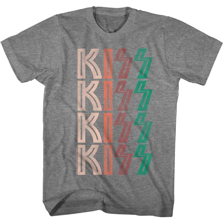 KISS Washed Out Logo Boyfriend Tee - HYPER iCONiC