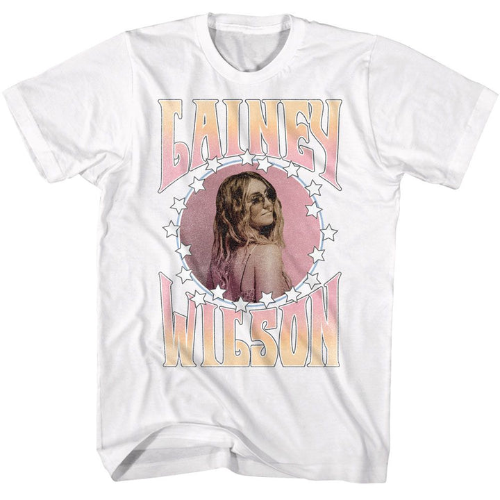 Lainey Wilson - Stars And Gradient Boyfriend Tee - HYPER iCONiC.