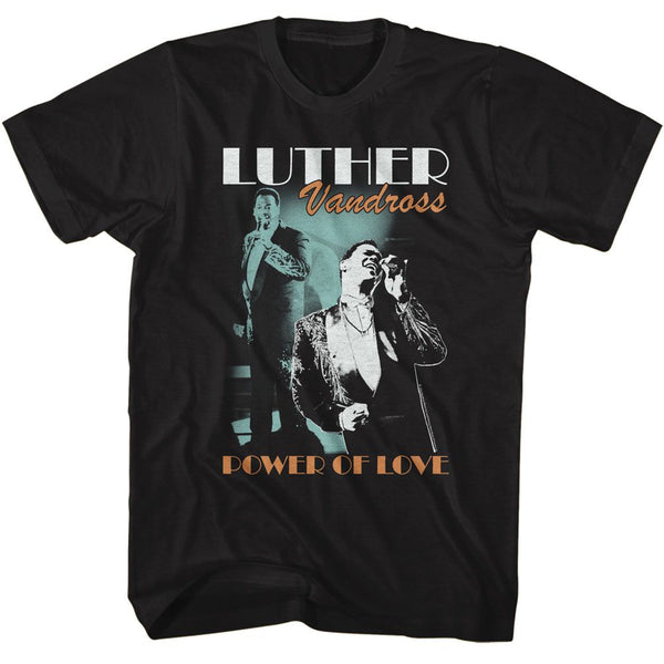 Luther Vandross - Singing On Stage T-Shirt - HYPER iCONiC.