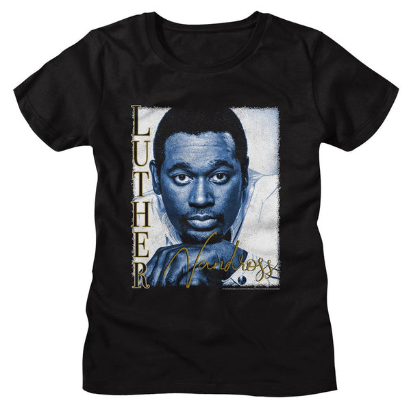 Luther Vandross - Womens T-Shirt - HYPER iCONiC.