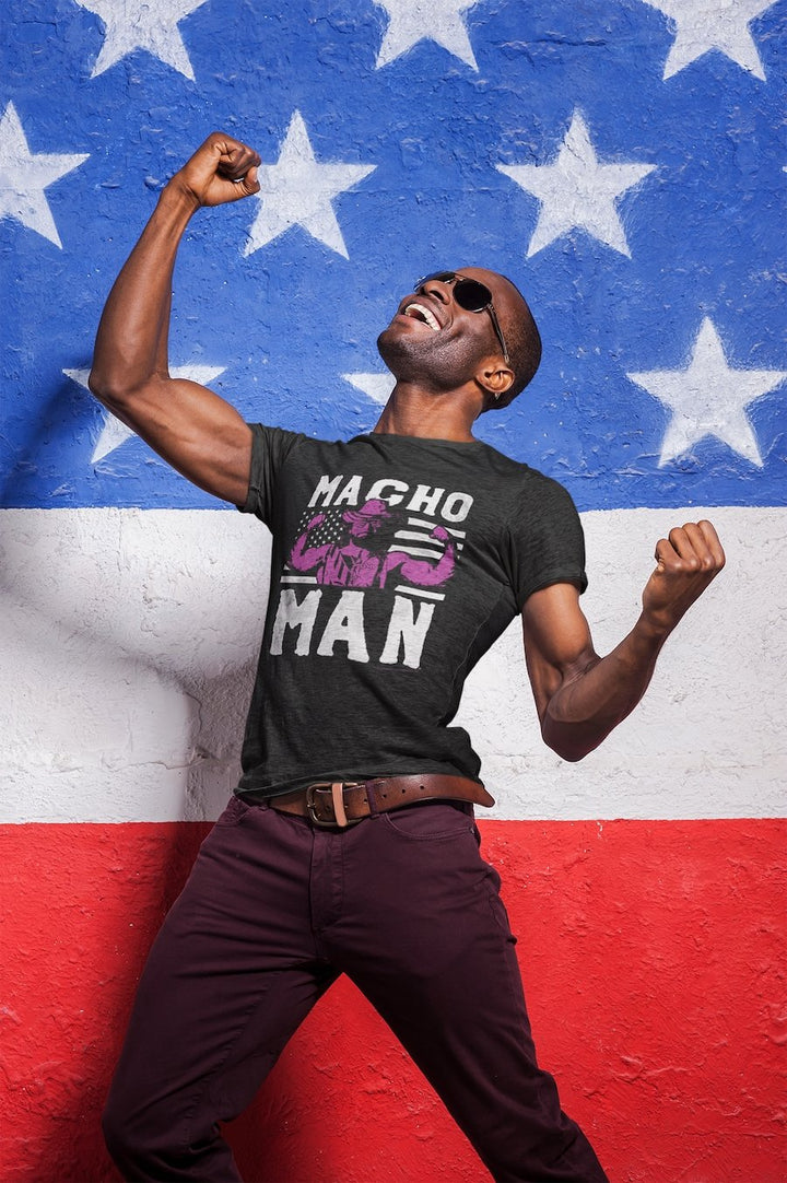 Macho Man American Hero T-Shirt - HYPER iCONiC.