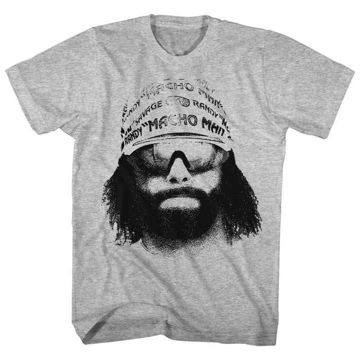 Macho Man Face T-Shirt - HYPER iCONiC