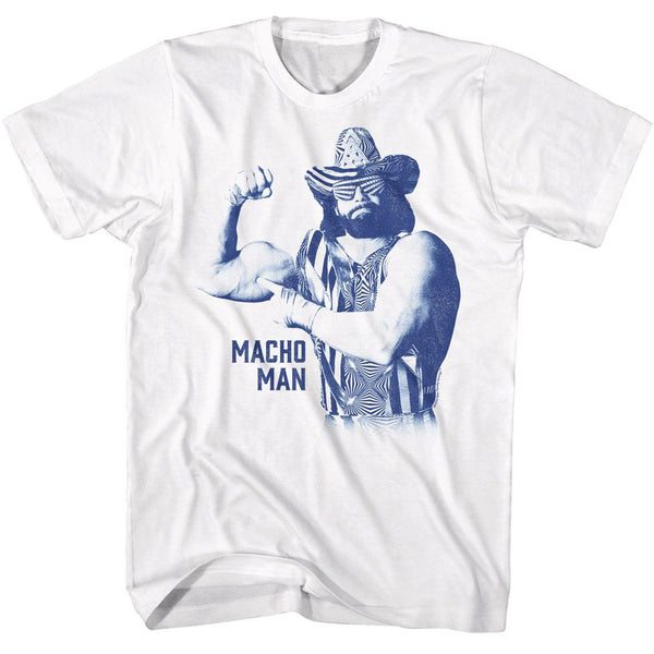 Macho Man - Mono Macho T-Shirt - HYPER iCONiC.