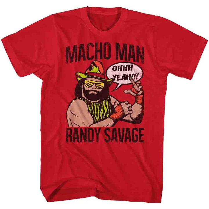 Macho Man Oooh Yeah T-Shirt - HYPER iCONiC